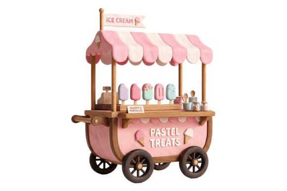 Designing Summer Vibes: A Guide to Using Ice Cream Cart PNG and Pool Party PNG Assets for Creative Projects