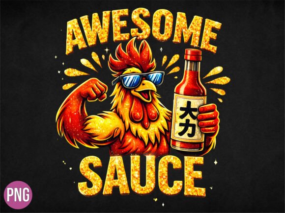 Evaluating the Awesome Sauce Rooster Funny BBQ PNG for Creative Projects
