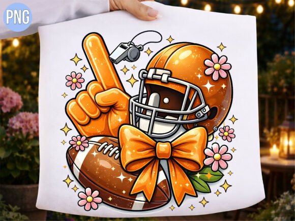 Football Season Sports Fan PNG Shirt Design