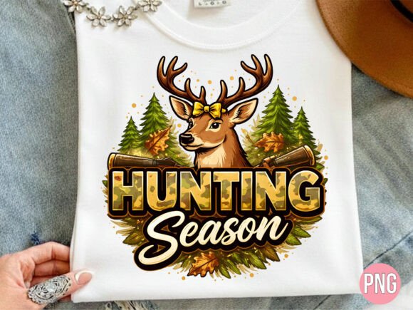Hunting Season Buck Deer Bow T-shirt: A Premium Digital Asset for Outdoor Enthusiasts and Creators