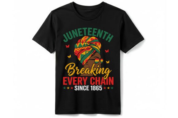 Juneteenth Breaking Every Chain T-shirt