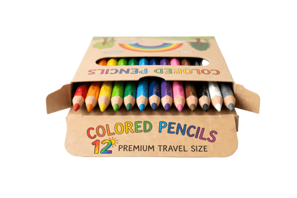 Mastering the Use of Color Pencil Box School Supplies PNG for Professional DIY Projects