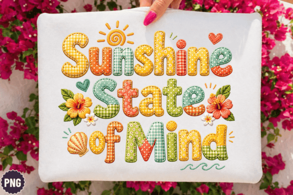 Sunshine State of Mind Summer T-Shirt Design
