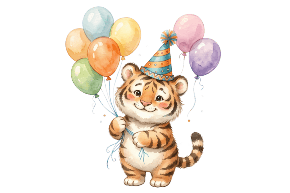 Unleashing Creativity with Cute Tiger Png Safari Party Png for DIY Projects